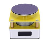 Cryfokt Mini Disqueuse à Poncer, 4 Vitesses écran LCD Numérique, 230V-50Hz pour Ponçage de Précision