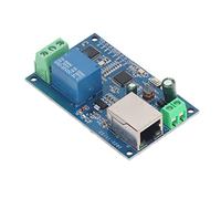 Cryfokt Module Relais Réseau avec Sortie 5V 10A | Construction PCB, communication IP, vitesse 10/100 Mbps, mode relais manuel, fonctions de protection