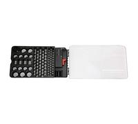 Cryfokt Organisateur de Boîtier de Batterie avec 104 Grilles et Testeur de Batterie pour un Stockage et une Gestion Faciles de les Types de Batteries Matériau ABS Durable 11,8 X 7,1 X 2,0 Pouces