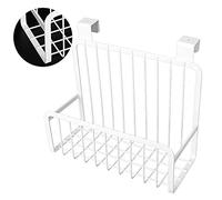 Cryfokt Panier Suspendu D'armoire, Support de Rangement écologique pour L'organisation de la Cuisine et de la Salle de Bain, en Acier au Carbone 10,2x4,3x9,4 Pouces