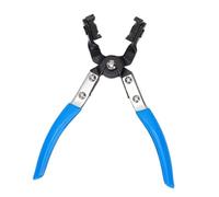 Cryfokt Pince de Serrage Coudée Robuste avec Mâchoire Rotative Pivotante, Poignée Ergonomique à Ressort pour Colliers de Serrage Réutilisables de Type R, Outil de Radiateur de Démarrage Automobile