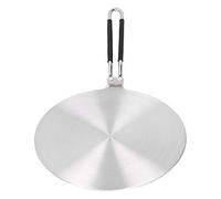 Cryfokt Plaque de Convertisseur D'induction Efficace de Diffuseur de Chaleur D'acier Inoxydable pour des Pots en Céramique de Cuisinière électrique (22cm#)