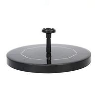 Cryfokt Pompe de Fontaine Solaire 4,5 V 3 W Pompe à Eau Solaire Flottante Extérieure avec Capteur de Lumière Automatique, Moniteur de Niveau d'Eau pour Bain d'oiseaux, étang de Jardin