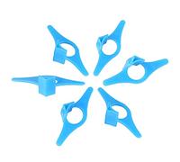 Cryfokt Porte-page de Pouce Signets Durables 10 Pièces pour Outils de Lecture Bague de Doigt pour les Amateurs de Lecture de Livres et les étudiants Bleu