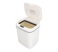 Cryfokt Poubelle Automatique à Capteur de Mouvement, 12 L Gain de Place | Fonctionnement sans contact, matériau ABS durable, idéal pour la salle de bain, la cuisine et le bureau
