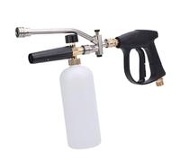 Cryfokt Pulvérisateur de Mousse, Kit de à Mousse Haute Pression de 4000 PSI avec capacité de 1L pour Motos et Voitures, Buse en Métal ABS de 1/4 Pouces