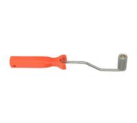 Cryfokt Rouleau de Baignoire en Fibre de Verre, Outil Ergonomique de Buster de Bulles pour la Réparation de la Baignoire et de la Douche, 1 unité (Alliage d'aluminium/plastique)