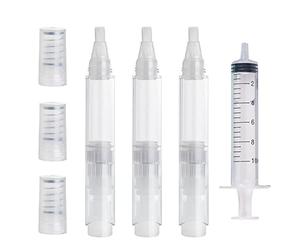 Cryfokt Stylo de Retouche Rechargeable, Couleur Blanche, Conception Anti-fuite pour L'amélioration de L', 6ML, Paquet de 3