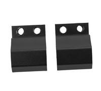 Cryfokt Support de Montage sur Rail, Paquet de 2 Universels avec Trous Filetés M8 Boulons à Tête Hexagonale Support de Ceinture à Outils pour Système de Boîte à Outils d'emballage Adaptateur de