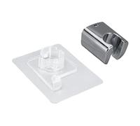 Cryfokt Support de Pomme de Douche Durable, sans Clous, pour la Maison, la Salle de Bain, étanche, ABS 52.1x69mm