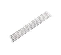 Cryfokt Support de Séparation de Rangement Extensible sans Clous, en Acier Inoxydable Durable, pour Placard et Armoires à Chaussures, 24cm
