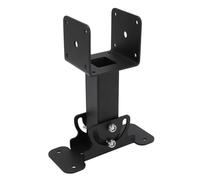 Cryfokt Supports de Rehausse de Toit en Acier au Carbone, Angle Réglable pour Pergola et Belvédère, 2 Unités Robustes
