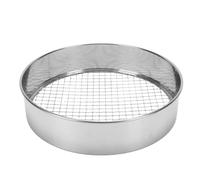 Cryfokt Tamis de Terre, Ensemble de Tamis avec 5 Grilles | Cadre en Fer galvanisé pour Compost, Gravier, Litière et Désherbage, pour Seau 5 Gal