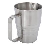 Cryfokt Tasse à Mousse de Lait Professionnelle en Acier Inoxydable, Pichet épais pour café Latte, Appareil Ménager D'art