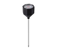 Cryfokt Testeur de Sol, Hygromètre à Sonde Unique, Noir, for Jardin et Plantes en Pot