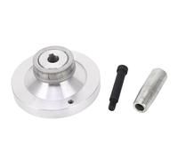 Cryfokt Volant de Tour 80mm en Alliage D'aluminium, Volant Durable pour Mini Tours 7x12 7x14 CJ18A avec Manivelle