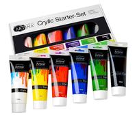 Crylic 6x 120 ml kit de peinture acrylique (720ml)