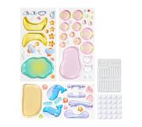 Crystal 3D Stackable Stickers - Cute Handmade Decorative Sticker Pack