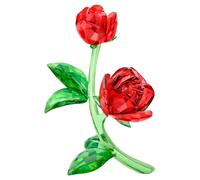 Crystal Flowers Rose Rouge OS
