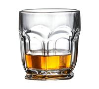 Crystal Glass Home Creative Classical Bar Whisky Cup Set Brandy Beer Cup Hexagonal Cup (300ml)