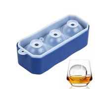 Crystal Orb Tool, Freezer Sphere Shaper Kit, 60mm Transparent Ice Forming, Quartz Glass Chill Press Unit, Cooling Ornament Display Rack, Whiskey Bourbon Wine Fridge Use