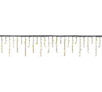 CS-4X0.624VUW - Rideau lumineux à LED, 4 x 0,6 m, 144 LED, blanc chaud, 230 V.