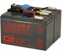 CSB - 2x GP1272F2 - APC-RBC48 - 24 Volt 7200mAh Pb