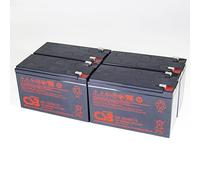 CSB Batterie au Plomb pour APC Smart UPS SMT1500RMI2U 12V 9Ah, 12V, Lead-Acid [ Batterie au Plomb ]