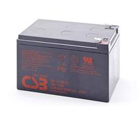 CSB Battery GP 12120 - USV GP12120F2 - Batterie au Plomb - 12 V - 12 Ah - en Plomb Non tissé (AGM) - 151 x 100 x 98 mm - Fiche Plate 6,35 mm