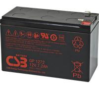 CSB GP1272F1 - Batterie plomb feutre, 12 V, 7,2 Ah, veille ASI