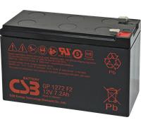 CSB GP1272F2 - Batterie plomb feutre, 12 V, 7,2 Ah, veille ASI