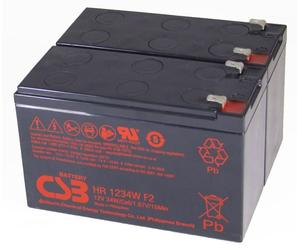 CSB La batterie au plomb HR 1234W F2 remplace la APC RBC 33 12V 9Ah