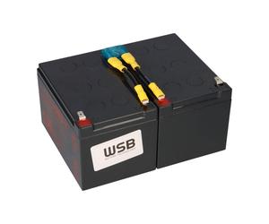 CSB-SCD6 SCD6 kit de batterie compatible pour APC RBC6 Plug & Play