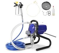 CSDASW Pistolet à peinture professionnel, machine de pulvérisation sans air haute pression, pulvérisateur électrique, outil alimentation interne Revêtement mural