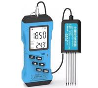 CSDASW Testeur Rapide De Sol 7 en 1, D'azote, Phosphore, Potassium NPK, PH, Humidité, Conductivité des Nutriments, Compteur EC Culture hydroponique et Aquariums