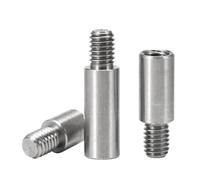 CSFFA M2 M2.5 M3 M4 M5 M6 + 4/6/8mm 304SS entretoise ronde mâle à femelle(20mm,M2.5-5pcs(4mm Thread)