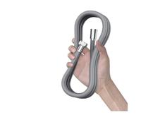 CSFFA Tuyau de douche en Silicone for salle de bain, tuyau de pomme de douche à main, tuyau de pomme de douche mural, tuyau de pistolet de toilette pliable, pièce de rechange(Gray-2m)