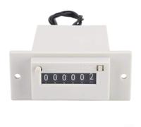 CSK6 YKW Compteur électromagnétique précis 6 chiffres Compteur d'impulsions DC 12 V