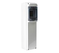Csn4pt - Coffret Pour Prise De Courant étanche Ip65 - 1 Rangée De 4 Modules - Ide Star