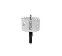 CSOOM Scie-cloche bimétallique M42, 57 mm, blanche, pour outils de perçage dans le bois, le plastique, les plaques de plâtre et la tôle