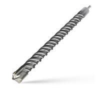 CSOOM SDS Plus Bohrer 40x600mm, Perceuse Professionnelle en Béton, Idéal pour Percer dans le Béton, la Pierre Naturelle, les Briques et les Murs en Brique.