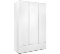 Armoire IMAGE 60B - blanc mat - 3 portes + 2 tiroirs - 121,6 x 191 x 55 cm