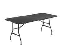 Cstore Table de réception pliante - Noir