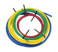 CT-205 Lot de 4 protecteurs de tuyau en cuivre pour climatiseur, sac à cordon noir, accessoire d'installation CVC pour professionnels de la réfrigération (2 m)