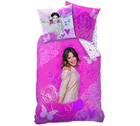 CTI 042810 Violetta Tango Parure Housse de Couette 140 x 200 cm + Taie d'oreiller 63 x 63 cm Coton Rose 140 x 200 cm