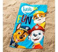 CTI Pat Patrouille Surf Serviette de Bain 70x120 cm | Velours et Bouclette 100% Coton | Oeko-TEX | Imprimé Enfant | Bleu