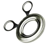 CTIRCHIU Coupe-œuf Acier Inoxydable Argenté Toqueur à Œuf Pratique pour Retirer Coque Œufs Mollets Ustensile de Cuisine et Facile à Nettoyer