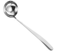 CTIRCHIU Cuillère à Soupe Manche Long en Acier Inoxydable Multifonction Ustensile Cuisine Pratique pour Mélanger et Servir, Cuisine Table