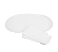 CTIRCHIU Lot de 50 Set de Set de Papier Sulfurisé Prédécoupé Rond et Bande Antiadhésives en Papier Résistant à Haute Température pour Pâtisserie Cuisine