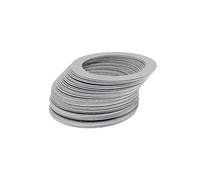 Ctongrun-Rondelles d'arrêt M32-M50 Épaisseur de cale d'épaisseur de 0,2 mm en acier inoxydable Rondelle plate ultra mince joint de réglage haute précision, Anticorrosion et antirouille(32x45x0.2 (5Pcs